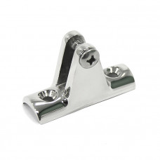 Кронштейн рамы тента на леер 22мм, нерж.сталь, с винтом Кронштейн рамы тента на леер 22мм, нерж.сталь, с винтом