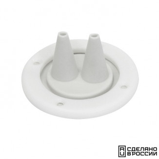 Кожух для тросов газ-реверс белый (уц)