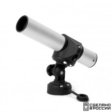 Держатель спиннинга сквозной на палубу быстросъемный, алюминий Держатель спиннинга сквозной на палубу быстросъемный, алюминий