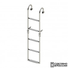 Трап складной с горизонтальным креплением, 5 серых ступени (ширина 270 мм.) Трап складной с горизонтальным креплением, 5 серых ступени (ширина 270 мм.)