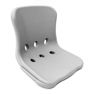 Сиденье пластмассовое 400х420 мм, серое Сиденье пластмассовое 400х420 мм, серое