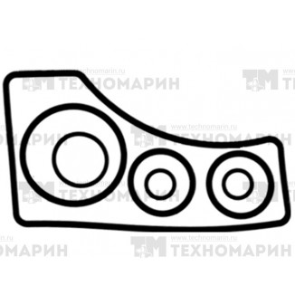 Комплект прокладок для угловых колонок Bravo 18-2615