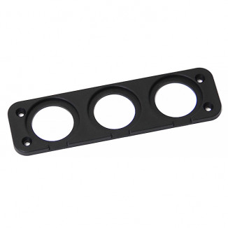 Тройная пластина переднего крепления прикуривателя и разъемов NEKEKE