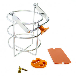 Держатель емкости 75 мм, хромир.сталь Держатель емкости 75 мм, хромир.сталь