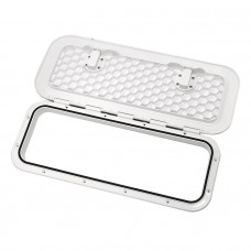 Крышка рундука SEAFLO 243x607 мм с замком, белый пластик Крышка рундука SEAFLO 243x607 мм с замком, белый пластик