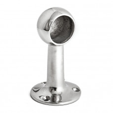 Держатель леера 25.4мм торцевой несквозной, высота 87 мм Держатель леера 25.4мм торцевой несквозной, высота 87 мм