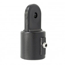 Наконечник рамы тента  7/8", пластмасса черная Наконечник рамы тента  7/8", пластмасса черная