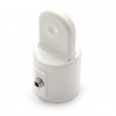 Наконечник рамы тента  7/8", пластмасса белая Наконечник рамы тента  7/8", пластмасса белая