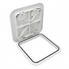 Крышка рундука SEAFLO 370x375мм, белый пластик Крышка рундука SEAFLO 370x375мм, белый пластик