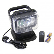 Прожектор стационарный галогеновый с ДУ NEKEKE 12В, черный Прожектор стационарный галогеновый с ДУ NEKEKE 12В, черный