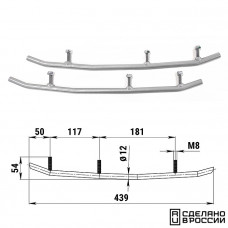 Конек лыжи 1839 Polaris (без вставок) (уц) Конек лыжи 1839 Polaris (без вставок) (уц)