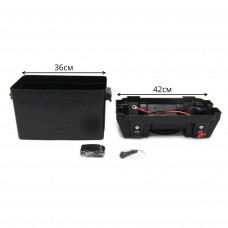 Короб для АБ с панелью индикации и USB зарядкой на два порта 360x210x210