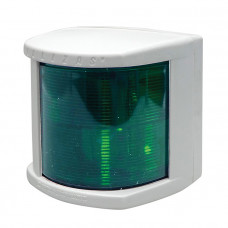 Огонь бортовой зеленый серии "Classic 20", белый корпус Огонь бортовой зеленый серии "Classic 20", белый корпус