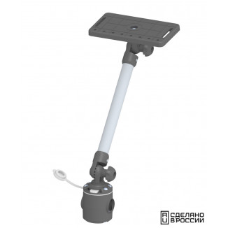 Площадка монтажная на леер быстросъемная с удлинителем 250 мм Площадка монтажная на леер быстросъемная с удлинителем 250 мм