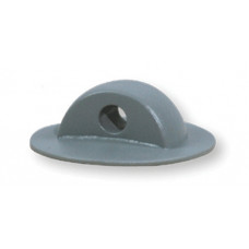 Рым леера   78х28 мм, поперечный, серый Рым леера   78х28 мм, поперечный, серый