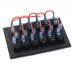 Панель переключателей 6 клавиш с предохранителями NEKEKE