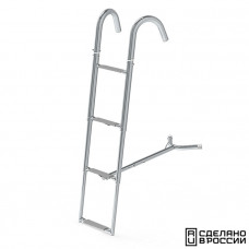 Трап телескопический носовой, 4 серых ступени (ширина 260 мм.) Трап телескопический носовой, 4 серых ступени (ширина 260 мм.)
