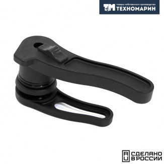 Ручка-задвижка поворотная правая, полиамид Ручка-задвижка поворотная правая, полиамид