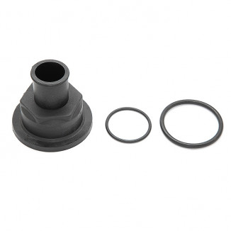 Патрубок заливной 38мм. прямой, пластик Патрубок заливной 38мм. прямой, пластик