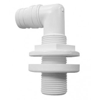 Разъем водосброса угловой под шланг 26/29 мм Разъем водосброса угловой под шланг 26/29 мм