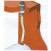 Шланг ПВХ с фиттингами для заливки гидравлической жидкости