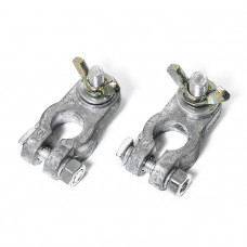 Комплект клемм аккумулятора из свинца (+ и -) SUNFINE Комплект клемм аккумулятора из свинца (+ и -) SUNFINE