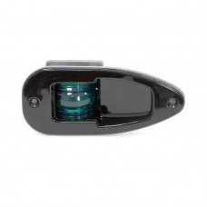 Огонь бортовой зеленый 138х63х50 мм черный корпус Огонь бортовой зеленый 138х63х50 мм черный корпус