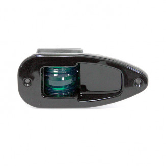 Огонь бортовой зеленый 138х63х50 мм черный корпус Огонь бортовой зеленый 138х63х50 мм черный корпус