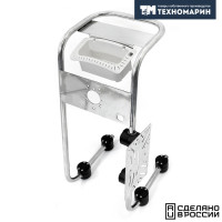 Стойка рулевая 25 мм из нержавеющей стали с органайзером Стойка рулевая 25 мм из нержавеющей стали с органайзером