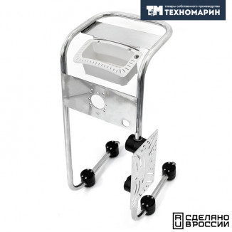 Стойка рулевая 25 мм из нержавеющей стали с органайзером Стойка рулевая 25 мм из нержавеющей стали с органайзером