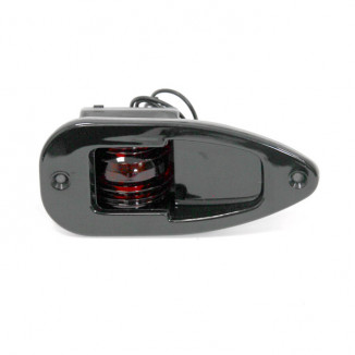 Огонь бортовой красный 138х63х50 мм черный корпус Огонь бортовой красный 138х63х50 мм черный корпус