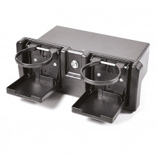 Ящик перчаточный с 2-мя держателями стаканов черный Ящик перчаточный с 2-мя держателями стаканов черный