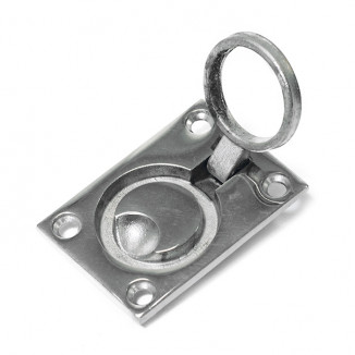 Ручка потайная SUNFINE 63х44.5мм, нержавеющая сталь