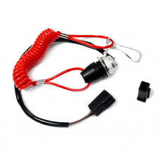 Кнопка аварийного выключения двигателя с чекой Polaris SM-01573 Кнопка аварийного выключения двигателя с чекой Polaris SM-01573