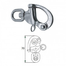 Карабин вертлюжный 12мм Карабин вертлюжный 12мм