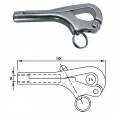 Крюк "пеликан" 8 мм Крюк "пеликан" 8 мм