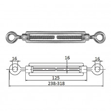 Талреп рым-рым М12 Талреп рым-рым М12