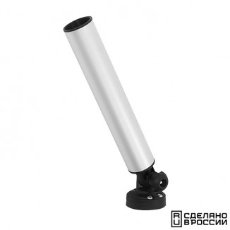 Держатель спиннинга торцевой на палубу наклонный, алюминий (уц)