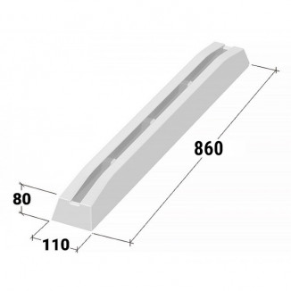 Кранец причальный 860 мм белый (Уц)