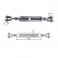 Талреп со стопорным болтом М 5 Талреп со стопорным болтом М 5