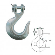 Гак 1/4" Гак 1/4"