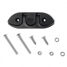 Утка швартовая складная SUNFINE 120 мм, черный нейлон Утка швартовая складная SUNFINE 120 мм, черный нейлон