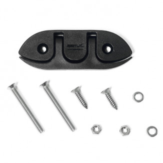 Утка швартовая складная SUNFINE 120 мм, черный нейлон