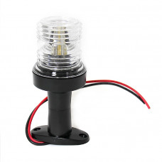 Огонь круговой светодиодный на стойке 124 мм, нержавеющая сталь Огонь круговой светодиодный на стойке 124 мм, нержавеющая сталь