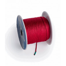 Шнур 3мм красный (100 м) Шнур 3мм красный (100 м)