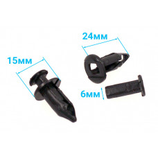 Заклепки для пластиковых навесных частей BRP (10шт/уп) AT-04025 Заклепки для пластиковых навесных частей BRP (10шт/уп) AT-04025