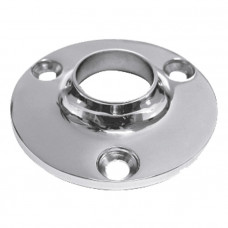 Основание леера 25.4мм, круглое низкое, наклон 90 град Основание леера 25.4мм, круглое низкое, наклон 90 град