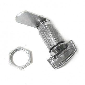 Замок хромированный, с поворотным язычком SUNFINE, 19мм