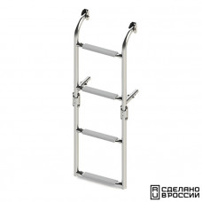 Трап складной с вертикальным креплением, 4 серых ступени (ширина 270 мм.) Трап складной с вертикальным креплением, 4 серых ступени (ширина 270 мм.)