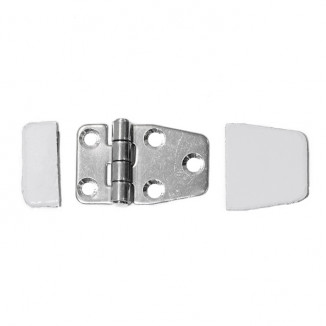 Петля неразъемная SUNFINE с накладкой 59x40x2 мм, асимметричная